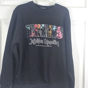 100 Thieves Men's‎ Jujutsu Kaisen Project Everyone Crewneck Sweatshirt Medium